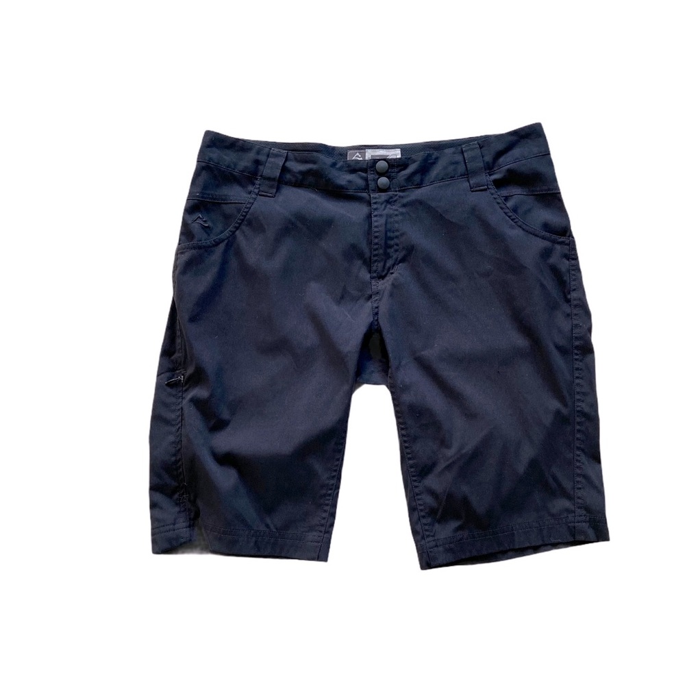 Alpine Design Black Bermuda Shorts Outdoor Camping Hiking Athleisure 10 Stretch